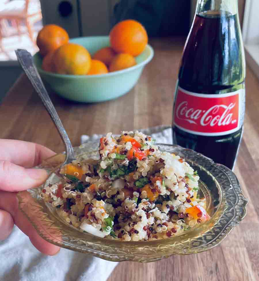 Surprisingly Good Quinoa Salad