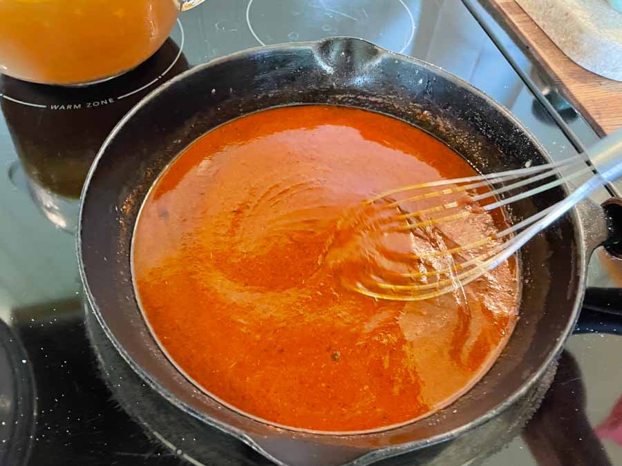 Homemade Enchilada Sauce from Scratch