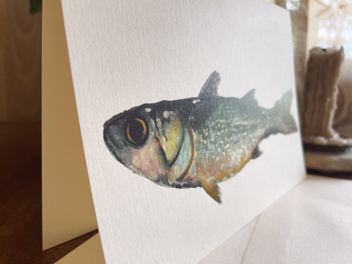 "Mighty Mullet" Greeting Card - Image 3