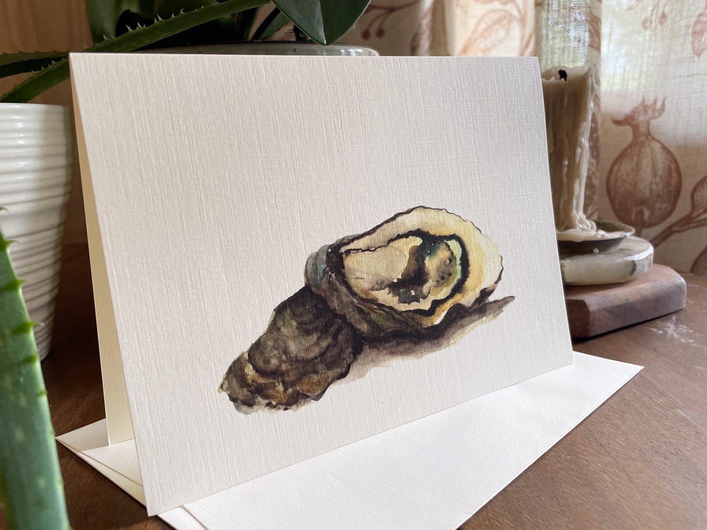 "Oyster" Greeting Card - Image 2