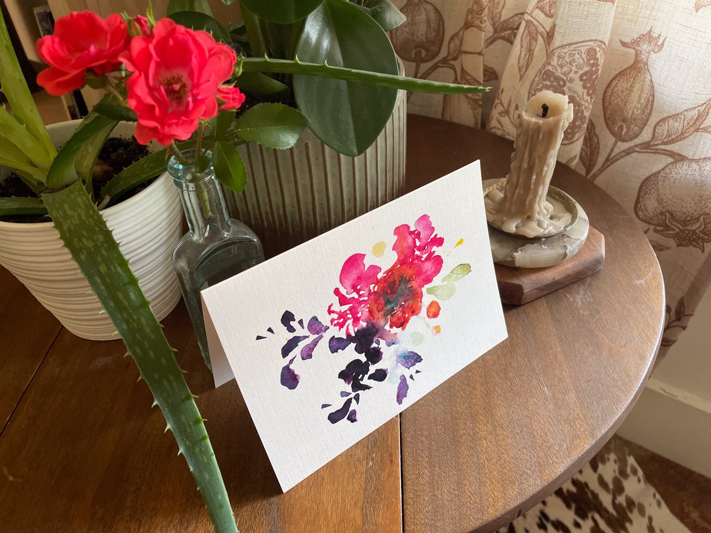 "Flora Flora" Greeting Card - Image 6